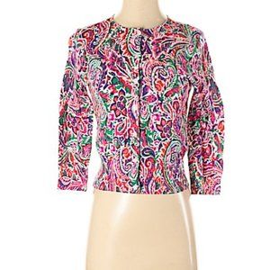 Chaps by RALPH LAUREN - Paisley Cardigan - XS